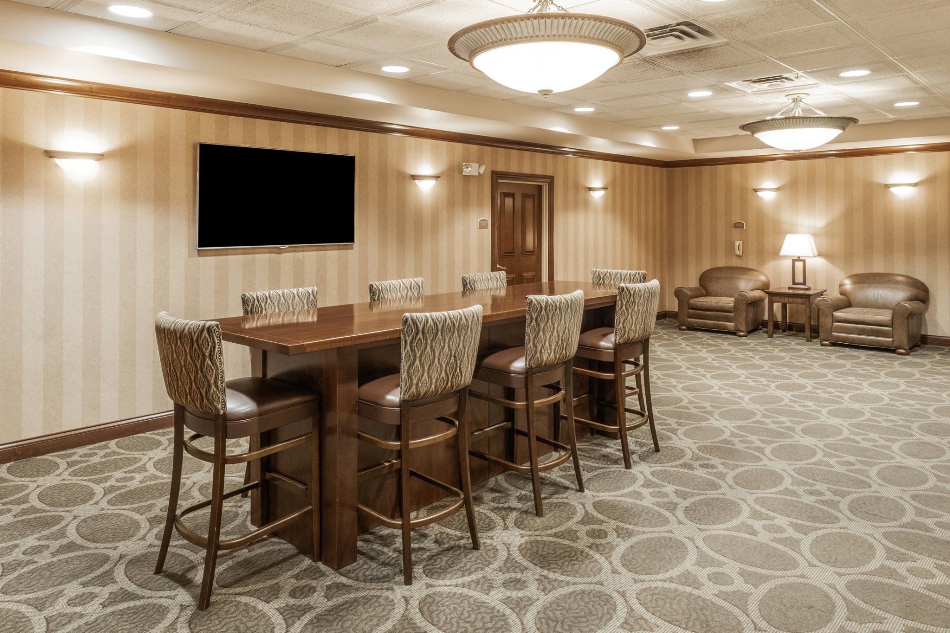 hotel lounge area