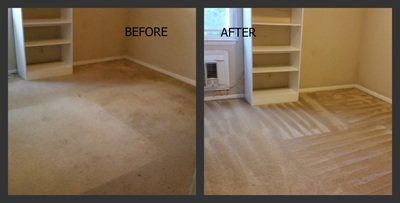 Before and After Cleaning