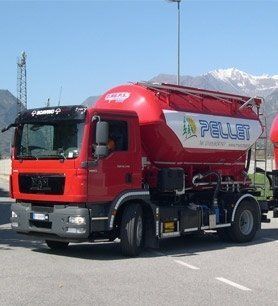 autobotte consegna a domicilio pellet sfuso