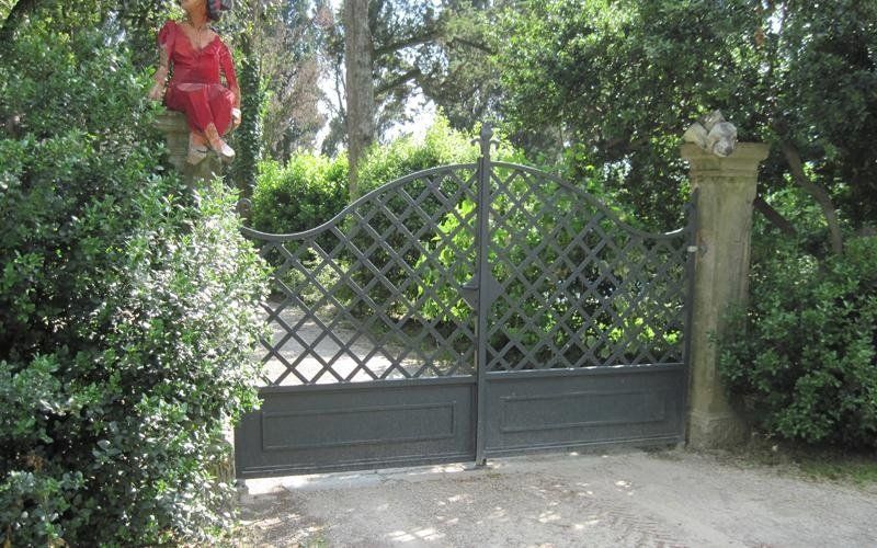 Cancello in ferro battuto
