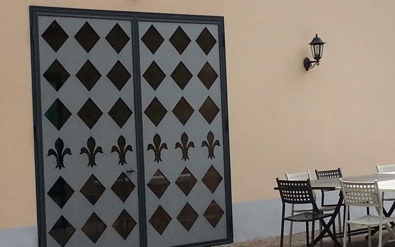 Decorazioni in ferro battuto per esterni