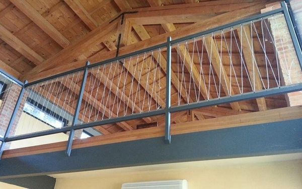 Parapetto scala per interni
