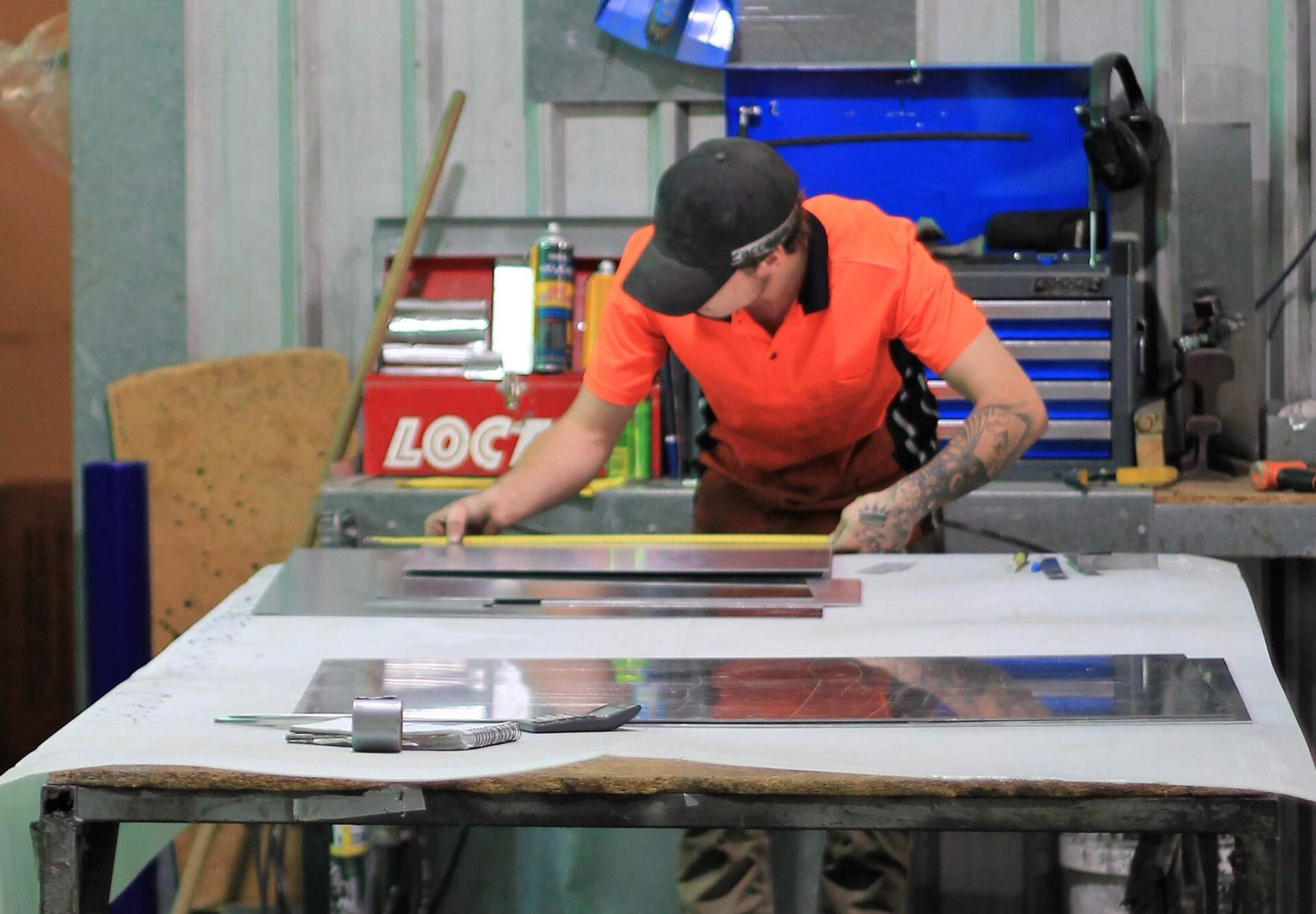 staff at work