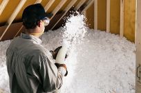 Loose fill insulation project in Anchorage, AK