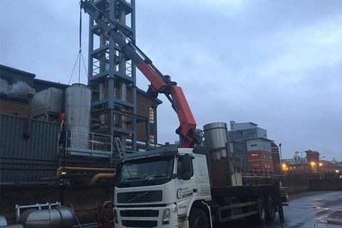 HIAB crane hire in and around Northern Ireland