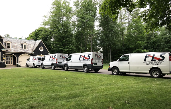 Company Vehicles — Rutland, VT — First Line Security Company Vehicles — Rutland, VT — First Line Security