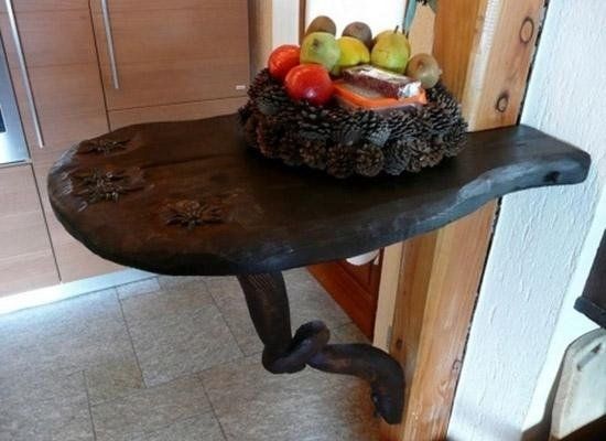 tavolino in legno