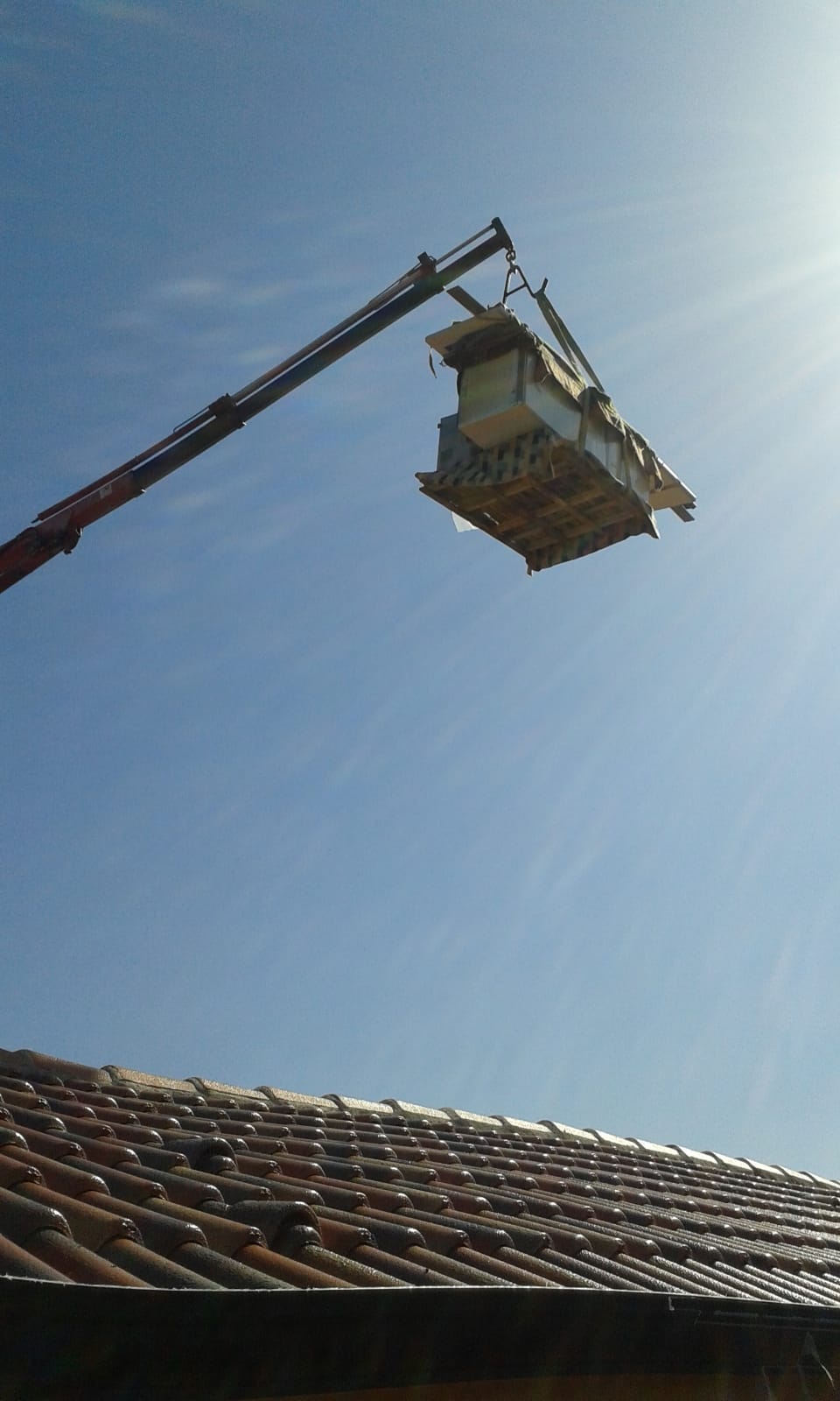 spostamento oggetti con gru