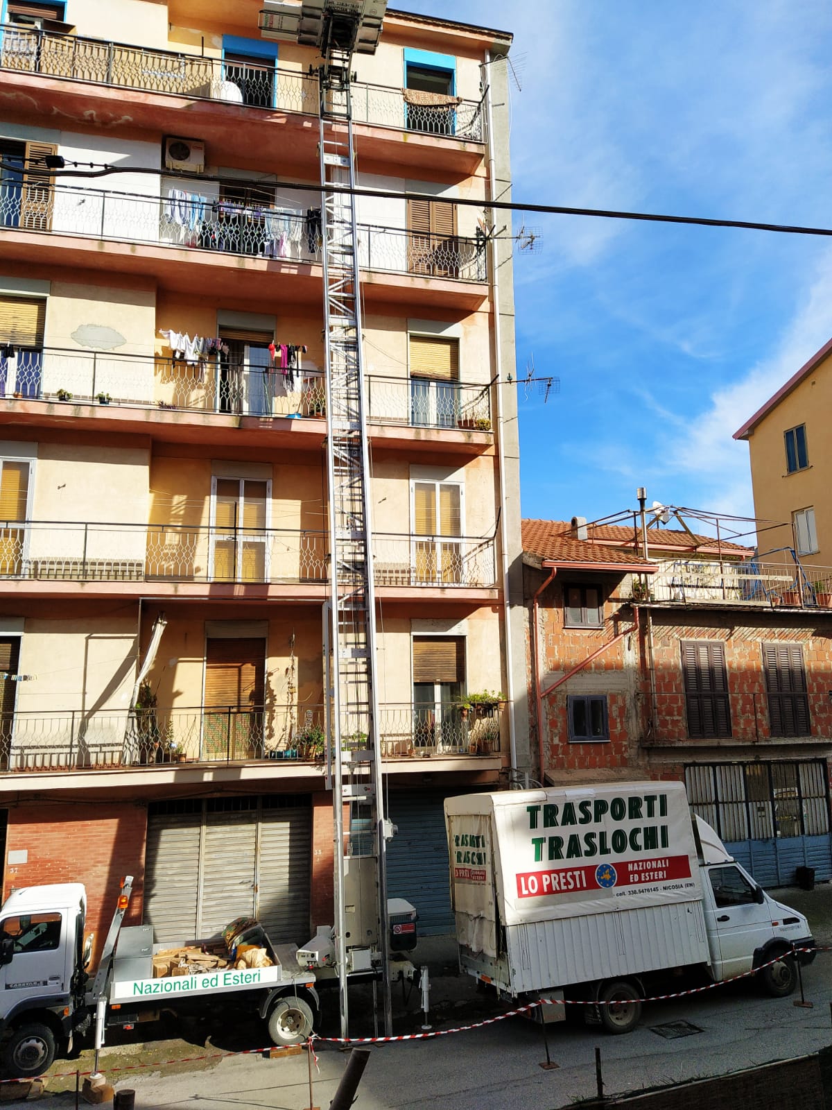 autoscala al 6 piano