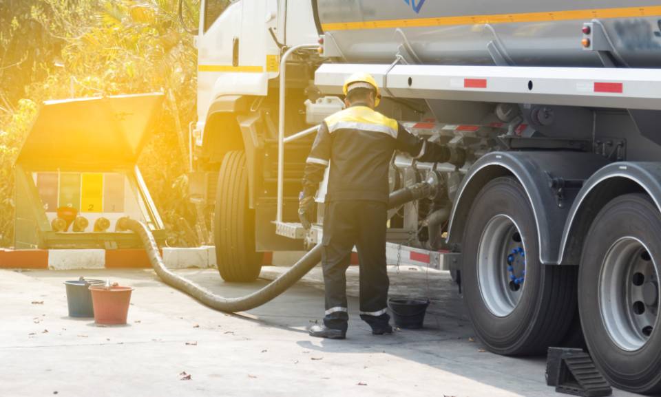 Autocisterne per il trasporto del carburante