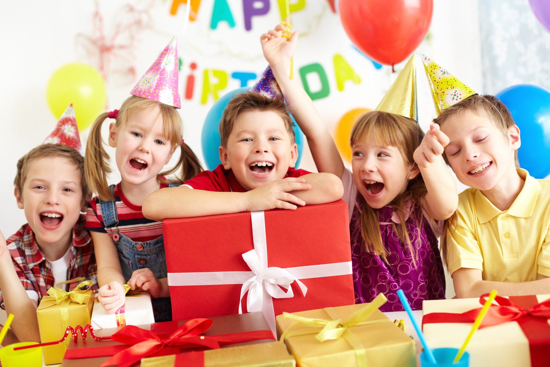 School Bus — Five Children Celebrating Birthday in Millersville, MD School Bus — Five Children Celebrating Birthday in Millersville, MD