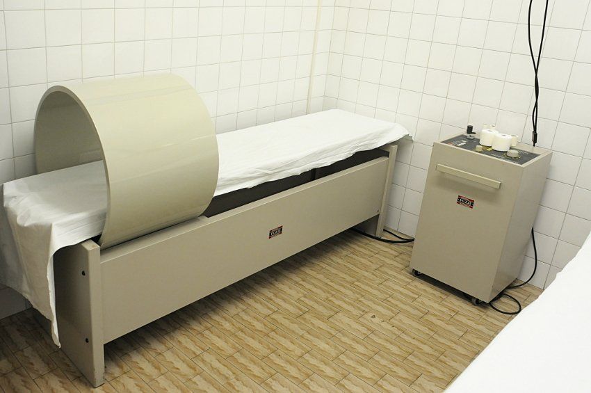 sala in centro di fisioterapia