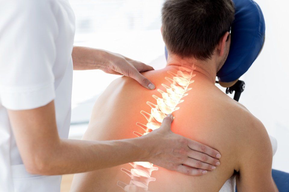 Massaggi per la spina dorsale