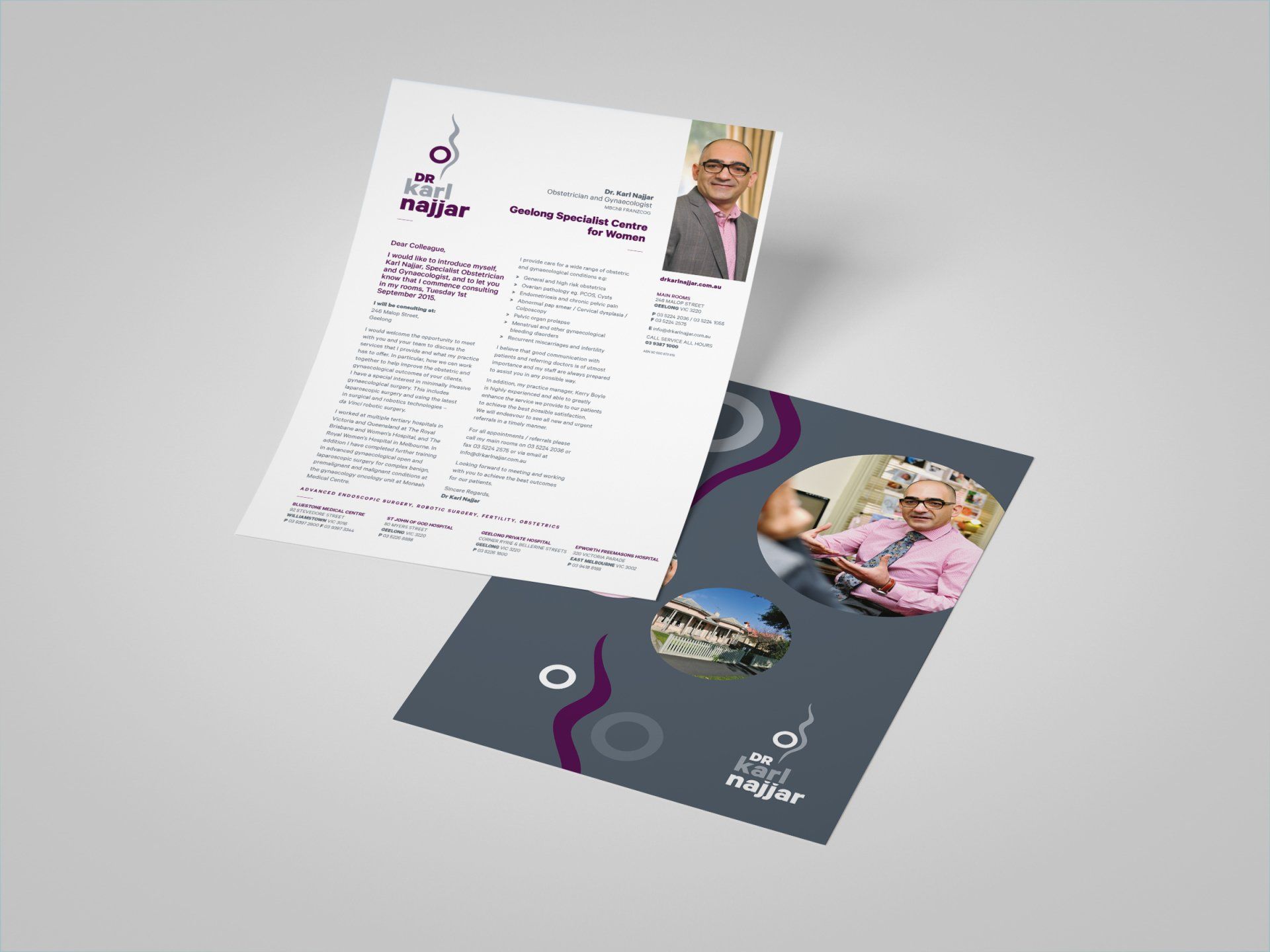 Dr Karl Najjar Flyers
