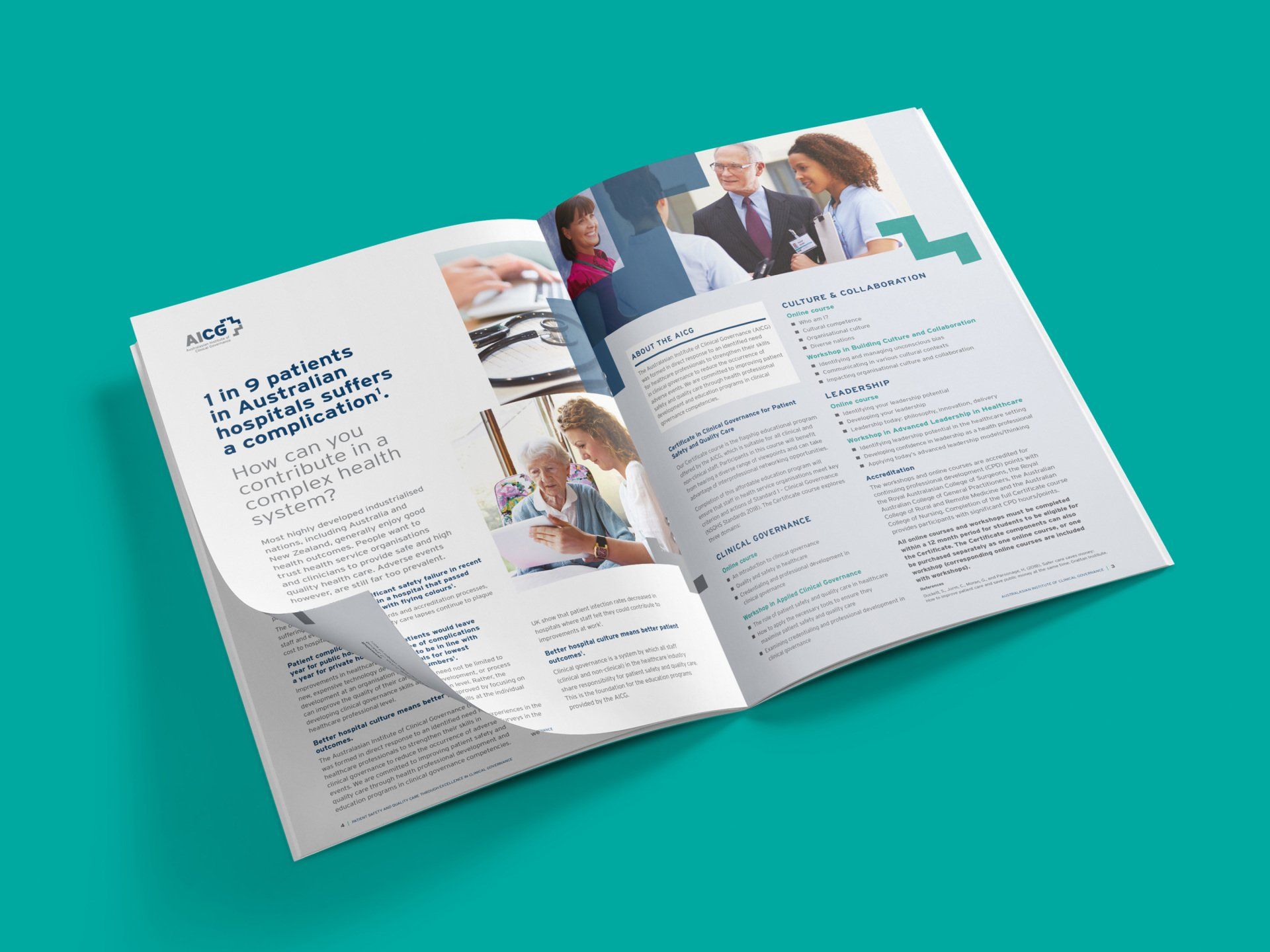 AICG Brochure Spread