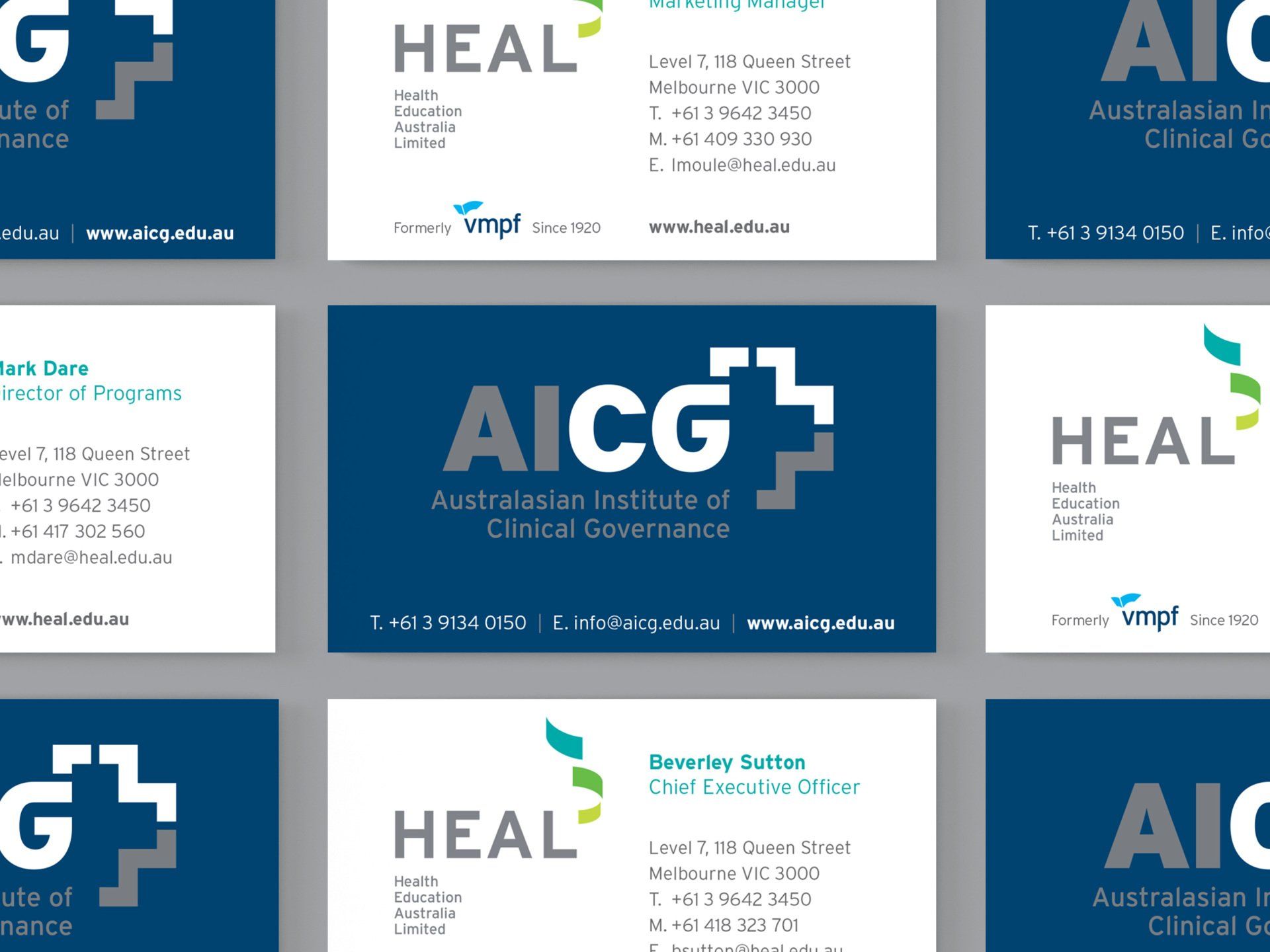 AICG Business Cards