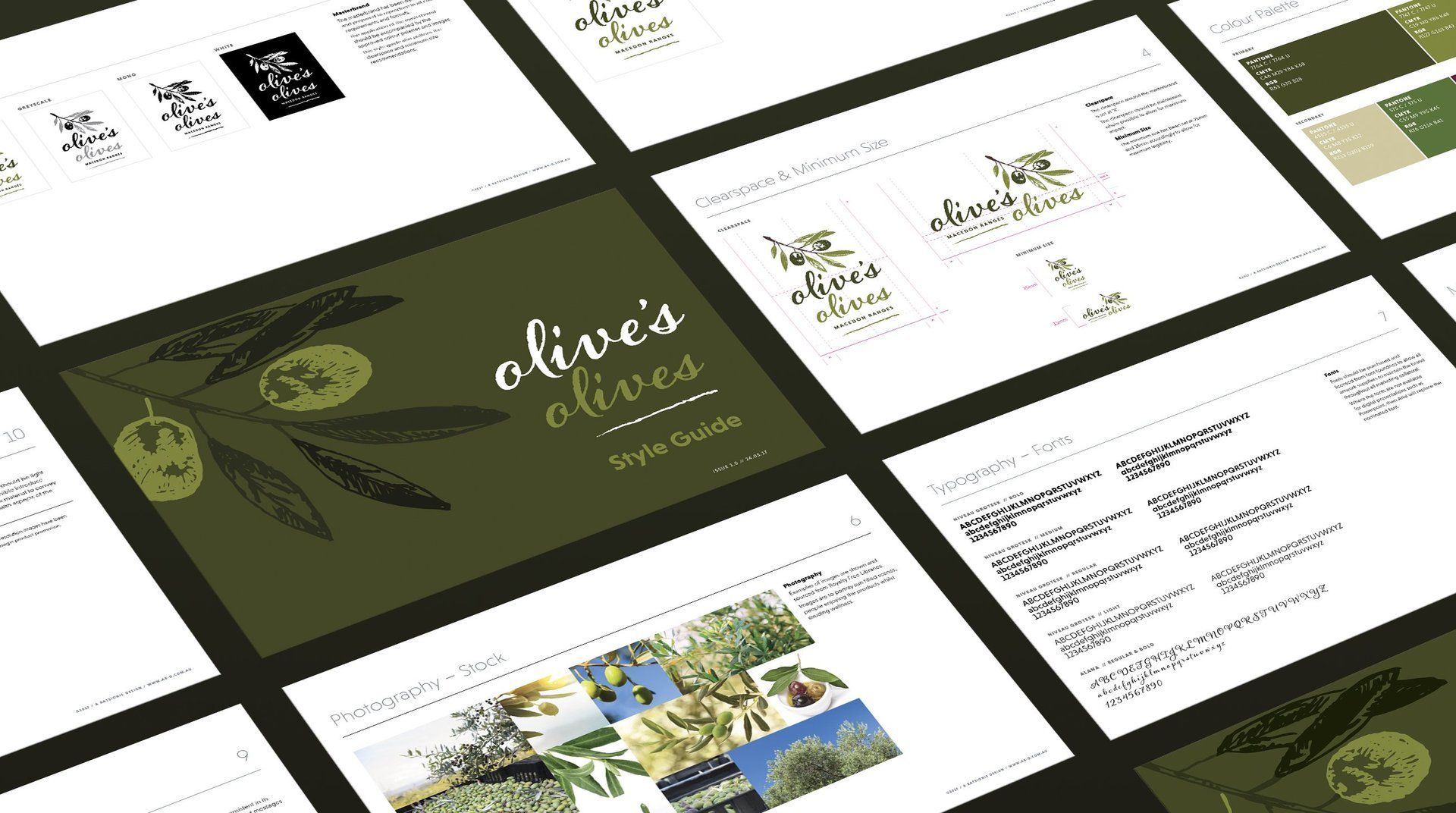 Olive's Olives style guide
