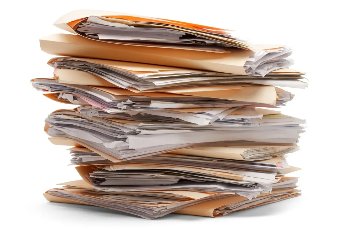 stack of documents