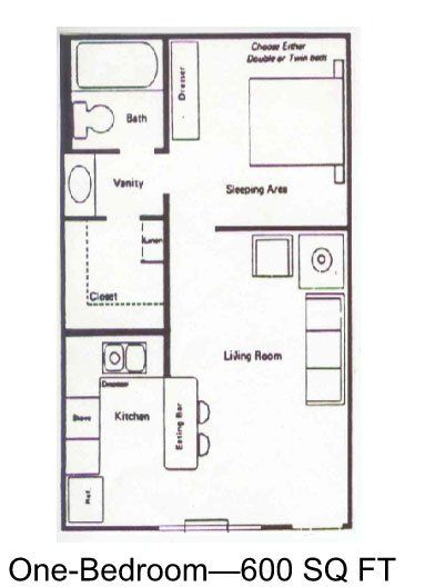 one-bedroom