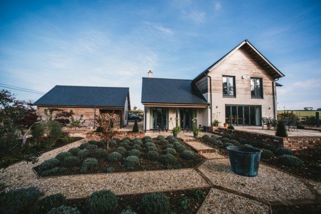 English suburban house in the suburbs of a city, United Kingdom.