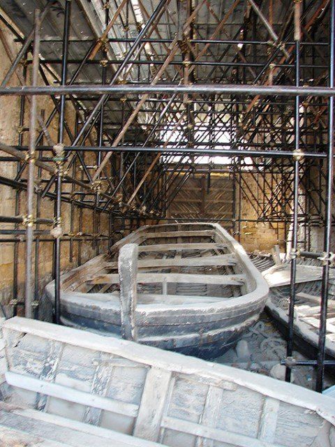 copertura con ponteggi