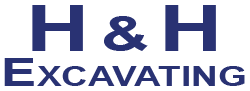 H & H Excavating Logo