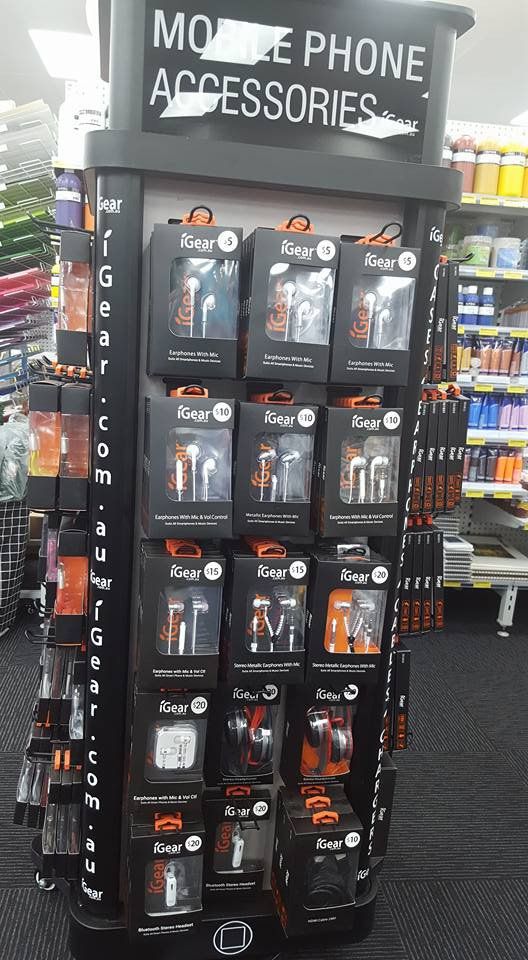 Rack Of Mobile Phone Accessories — Party Supplies & Gift Packaging in Alice Springs, NT Rack Of Mobile Phone Accessories — Party Supplies & Gift Packaging in Alice Springs, NT