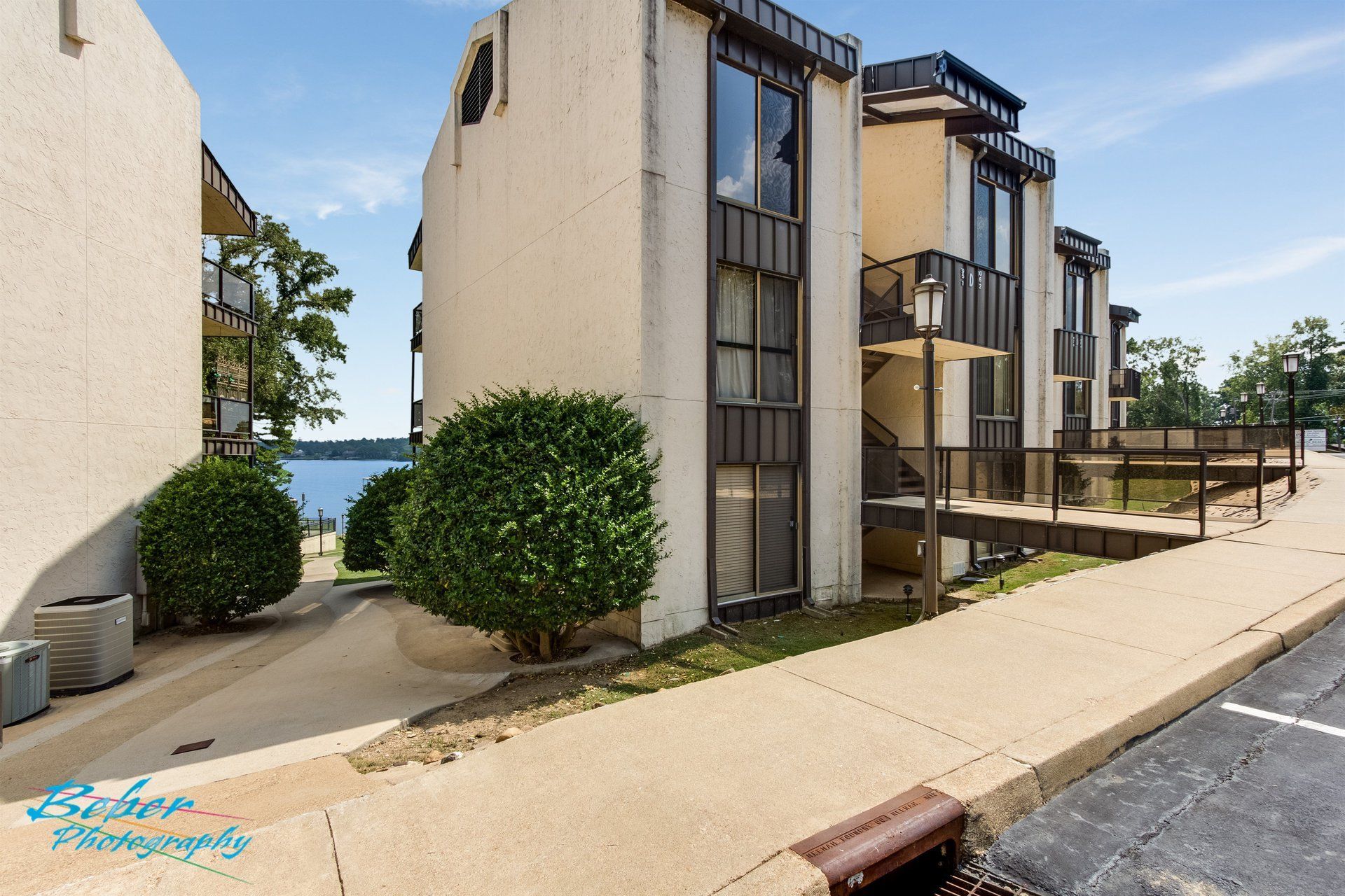 Parking Spots and front entrance to Willow Beach D7