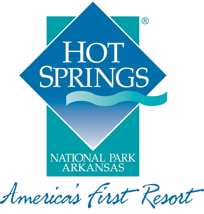 A logo for hot springs national park arkansas