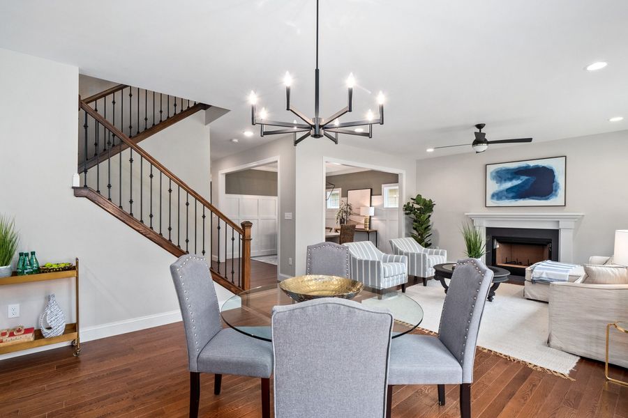 living room | Schindler homes | Chesterfield, MO 63017