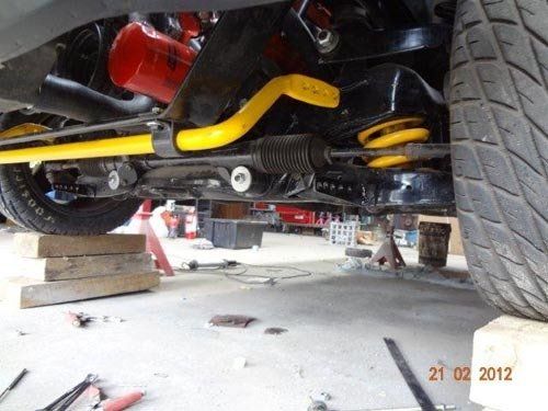 installed car parts
