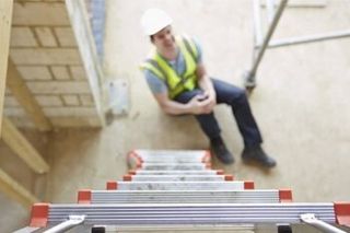 Construction Worker Falling Off Ladder And Injuring Leg — Personal Injury in Wappingers Falls, NY Construction Worker Falling Off Ladder And Injuring Leg — Personal Injury in Wappingers Falls, NY