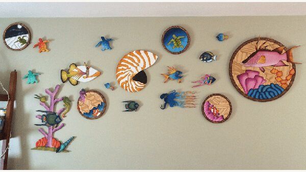 Art referenced in Staib Testimonial for Intarsia Art by Nick Vidakovic