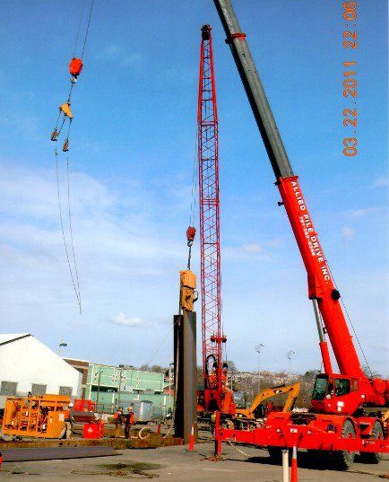 Crane Drill Equipment - Pile Driving in Canton, MA
