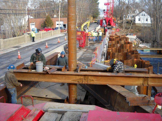 On Going Pile Driving - Pile Driving in Canton, MA
