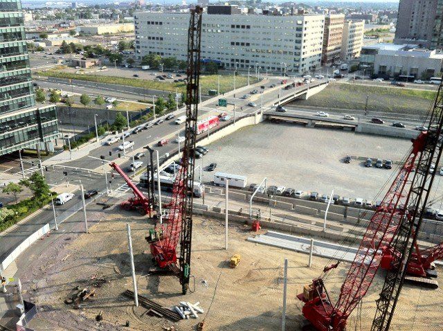 Construction Developement - Pile Driving in Canton, MA
