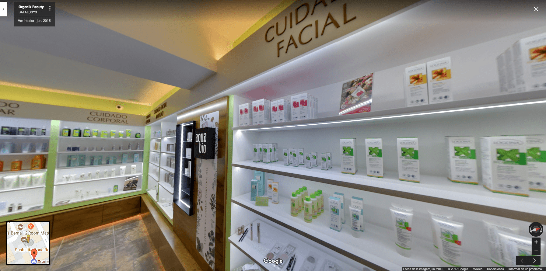 OrganikBeauty-Organik-Beauty-central-cdmx-mx-cancun-franquicia-2-recorrido-virtual-google-street-view-datalogyx