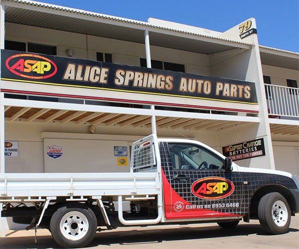 Service Pick-Up Truck — Alice Springs Auto Parts in Ciccone, NT
