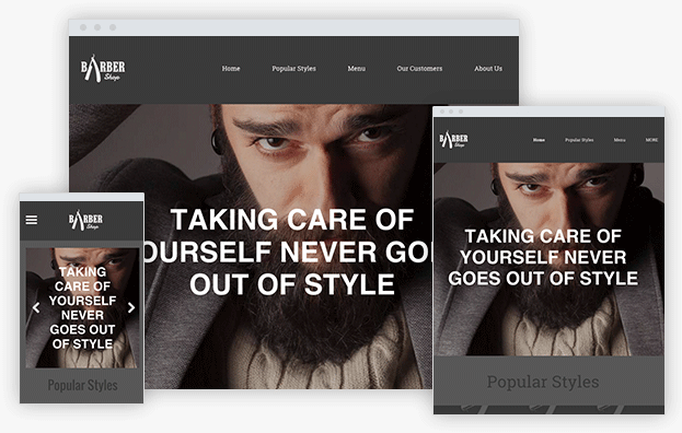Diseño web barbería
