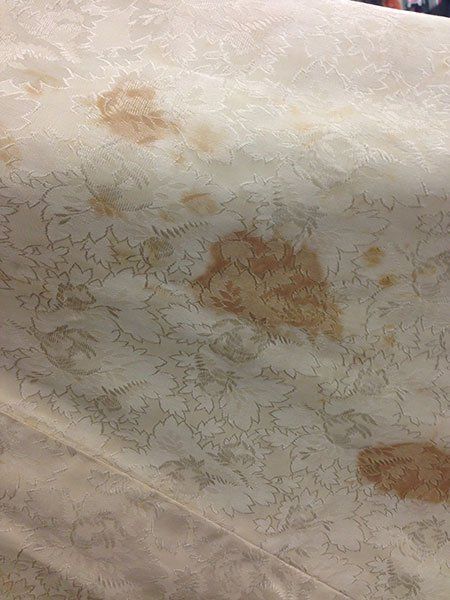 Stains on a Dress — San Mateo, CA — Crystal Cleaning Center