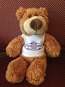 Cute Teddy Bear Giveaway — San Mateo, CA — Crystal Cleaning Center