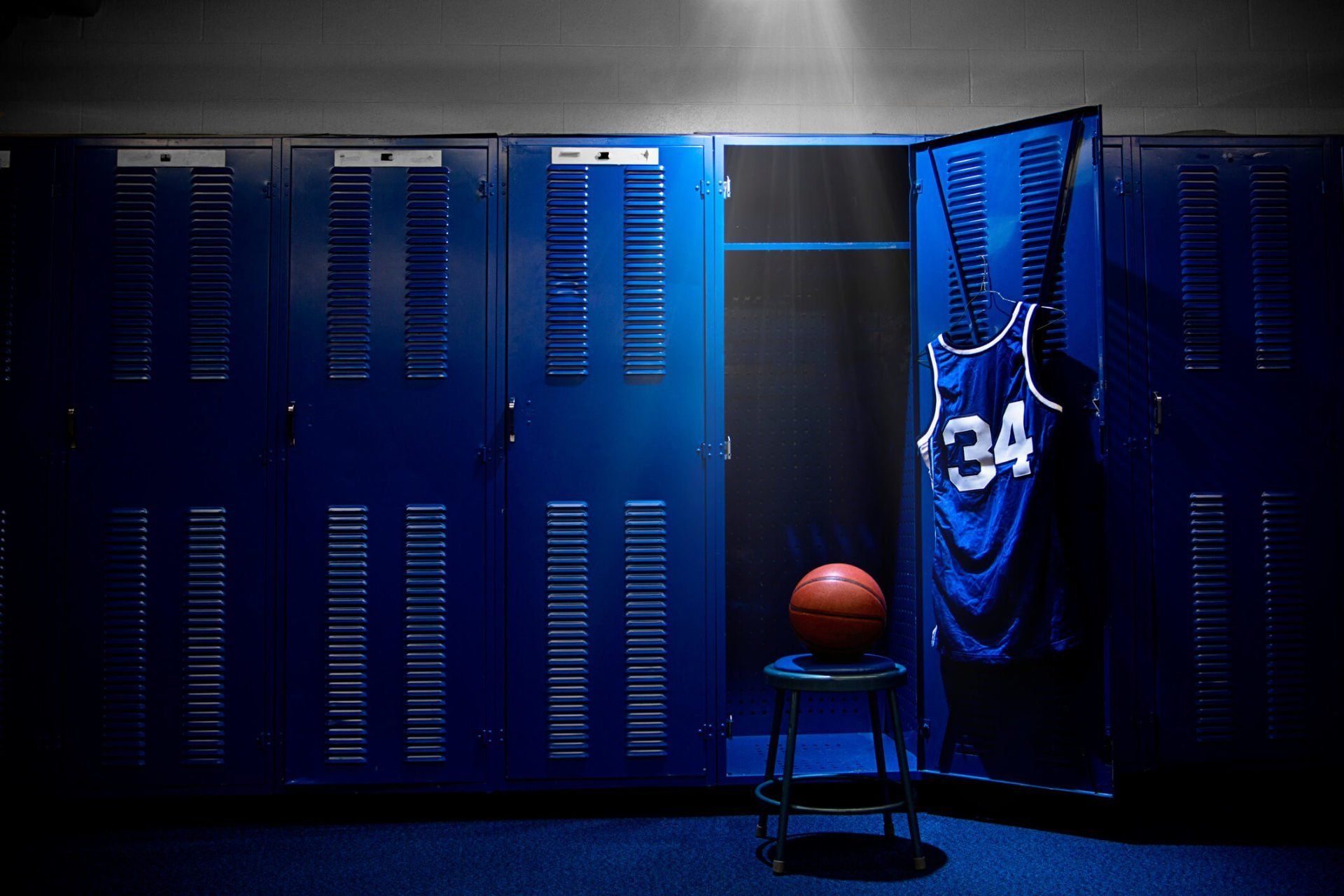 Blue Sports Locker — San Mateo, CA — Crystal Cleaning Center