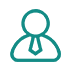 logo di un omino con la cravatta