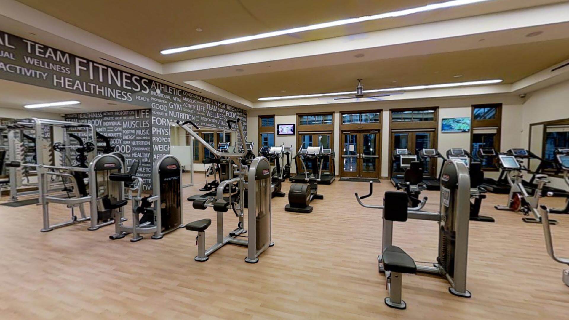 Gym virtual tour