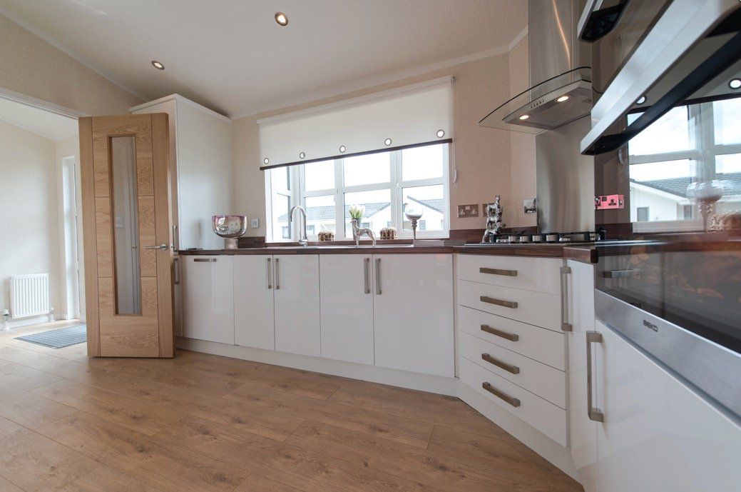 Iford Bridge Park, Bournemouth, Dorset. Park home living for over 50s.