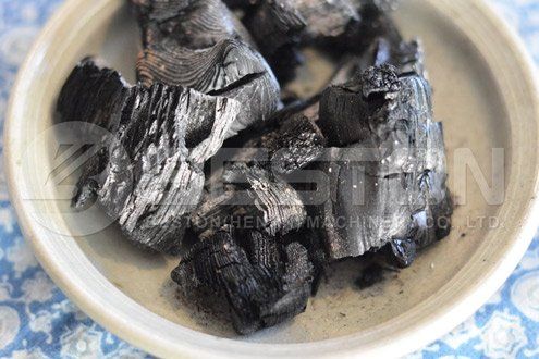 Charcoal Made by Bamboo Charcoal Making Machine