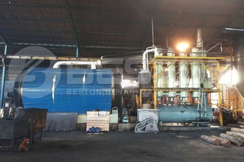 Beston Tires Recycling Plant for Sale with High Quality