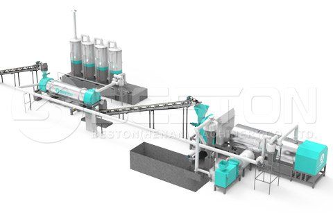 Coconut Shell Charcoal Making Machine for Sale