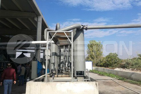 Installation of Rice Husk Charcoal Making Machine in Turkey