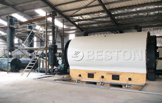 Installment of Beston Waste Tyrel Pyrolysis Plant